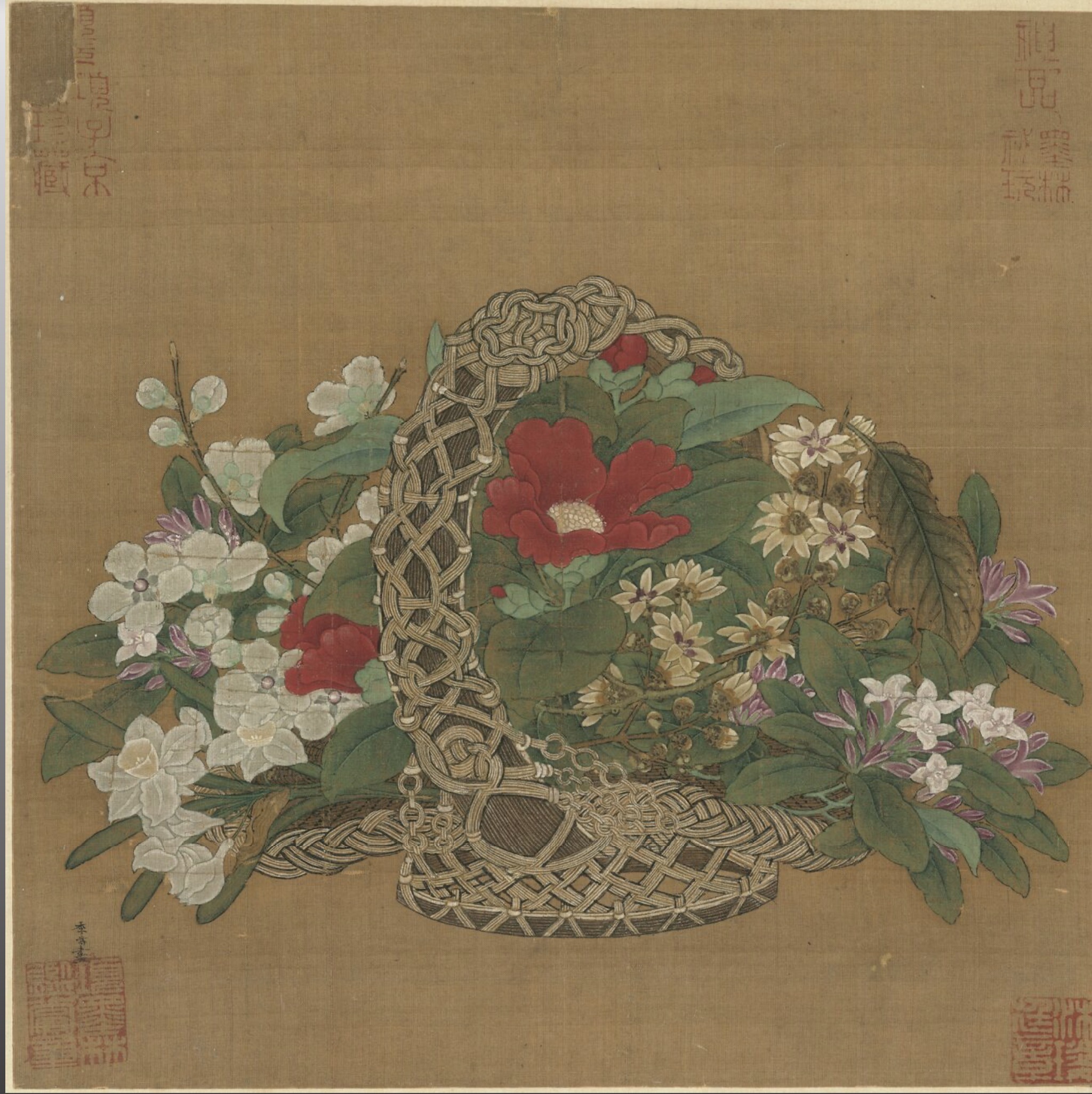 花篮图（冬）