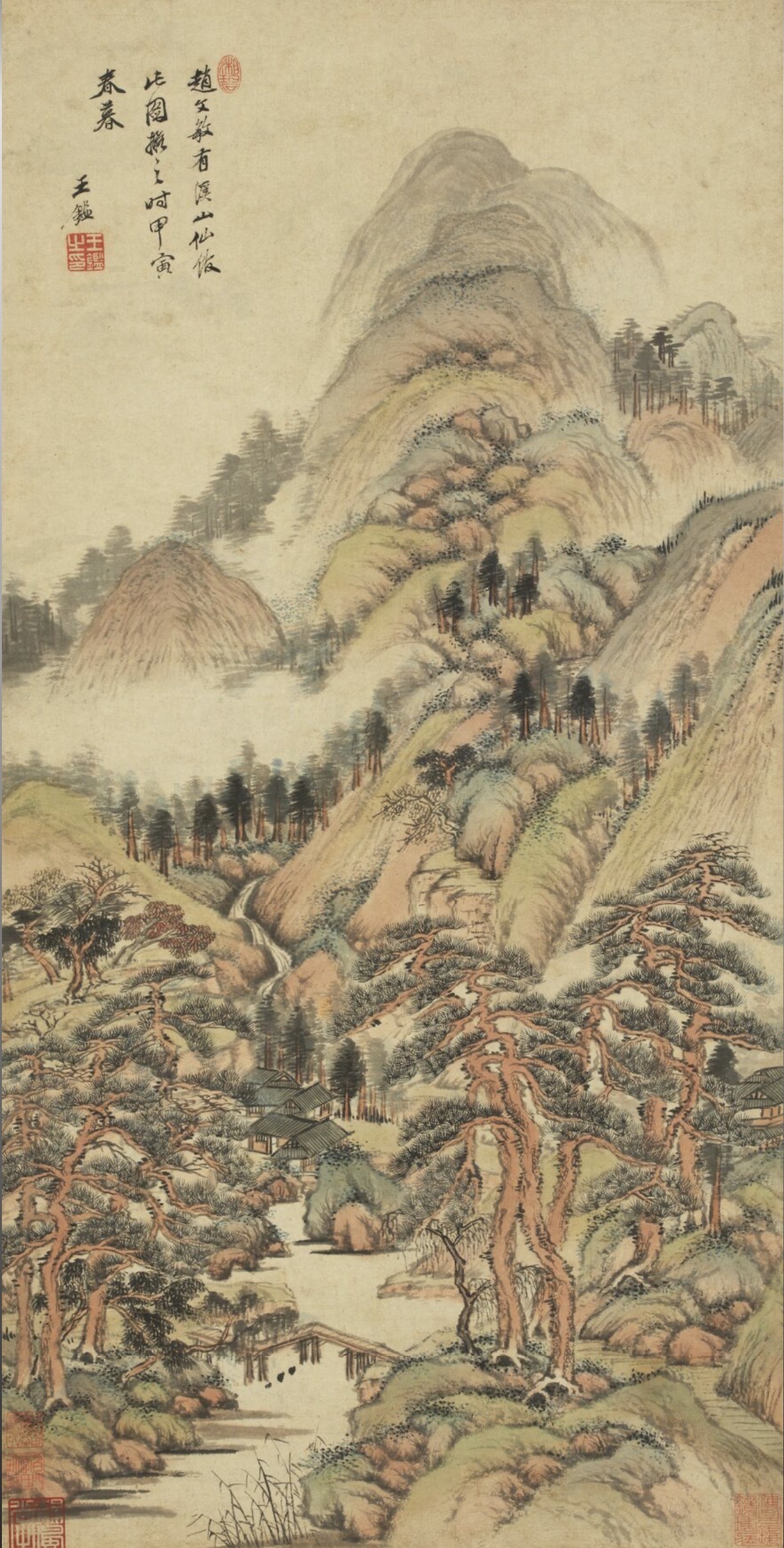 溪山仙馆图
