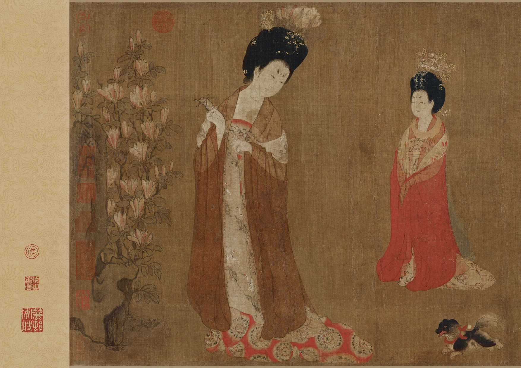 簪花仕女图