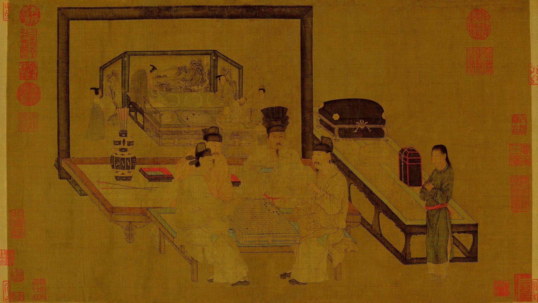 女史箴图 - 图画天地